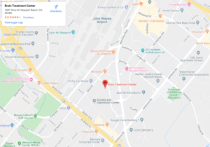 Map of Our Location in Newport Beach