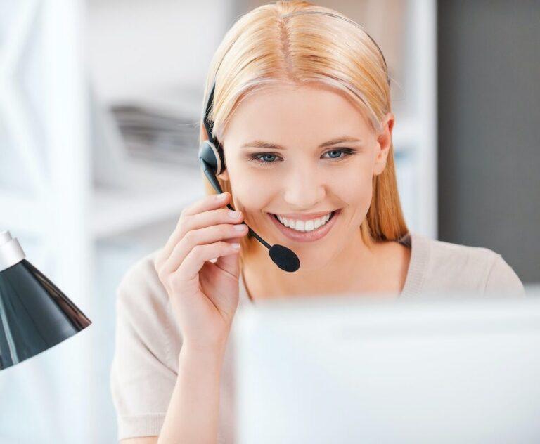 New Patient Coordinator answering a contact call.